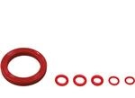 Jagwire Ersatz O-Ring f&uuml;r Elite Bleed Kit, Standardgr&ouml;&szlig;e, Rot - zuverl&auml;ssige