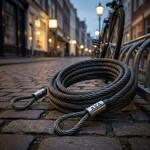 Schlaufenkabel AXA Double Loop 100 ULC p L&auml;nge 10m, &Oslash;10mm, ULC double pin