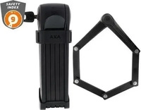 AXA 772004, Axa Faltschloss Fold 100 inkl. Halter schwarz