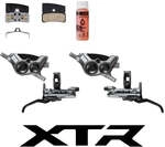 SHIMANO Scheibenbrems-Upgrade-Kit SHIMANO XTR BL-M9220+BR-M9220 brake