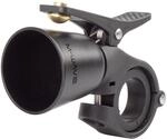 M-Wave Trophy Fahrradglocke Messing Schwarz - 36 mm, sehr lauter Klang