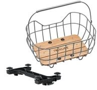 racktime BASKIT BREEZE 2.0 Gep&auml;cktr&auml;gerkorb 25L Silber - Snapit 2.0 System