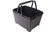 AtranVelo Fahrradkorb Box AVS schwarz 24x38x30 cm