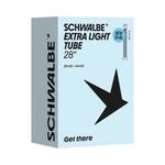 Schwalbe SCV17 Extra Light Fahrradschlauch 28/44-622 - Extraleicht &...