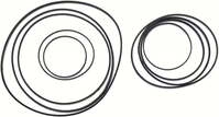 Kass.ritzel-Ring Set SRAM XG-1391 Red E1 XPLR, f&uuml;r 10-46 Z&auml;hne, D&auml;mpferringe