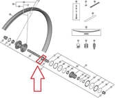 SHIMANO gedichtetes Patronenlager f.HB-M8210-B general - 17x30, 7mm