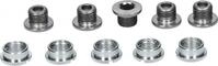 SHIMANO Kettenblattschrauben +Mutter 5 - Set f&uuml;r Kettenblattbefestigung, ca. 20 g