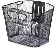Basil Bold Fahrradkorb vorne schwarz oval FM