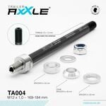 Radoxx Trailer AxXle TA004 M12x1,0 169-184 mm Anh&auml;ngerachse