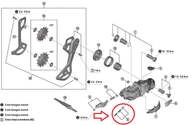 SHIMANO Anschlagschrauben f&uuml;r RD-M9250 mit Platte
