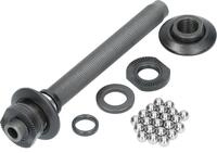 SHIMANO Hohlachse WH-RX010-F Komplettkit - Vorderrad, 12 mm Steckachse, Disc