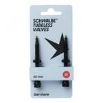 Schwalbe Tubeless Ventil 60mm (2er Set) - Premium Tubeless-Ventile f&uuml;r alle
