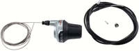 SHIMANO Drehgriffschalter NEXUS SL-C6000 8-fach Silber - Komfortable Gangwahl f&uuml;r