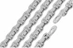 Connex Fahrradkette 12s Kette 12s 1/2 Zoll x 11/128 138 Glieder silber