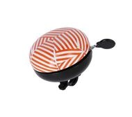 XLC Fahrradklingel Mingun DD-M09 Stripes &Oslash;83mm orange wei&szlig;