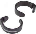 Jagwire Clip Ringe &Oslash; 4-5 mm Schwarz - saubere Kabelf&uuml;hrung am Lenker