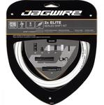 Jagwire Schaltzugset Road & Mountain Elite Sealed 2x Wei&szlig; - Durchg&auml;ngiger...