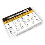 Jagwire Kleinteilesortiment f&uuml;r Hydraulikleitungen Maxi Combo Box Transparent -