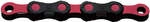 KMC DLC12 WAXED 12-fach Fahrradkette Schwarz/Pink - Gewachste Kette mit