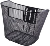 Contec Fahrradkorb Espresso schwarz 25x34x28 cm