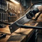 PRO S&auml;ge f&uuml;r Carbonrohre S - pr&auml;zises K&uuml;rzen von Lenker und Gabelschaft