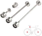 PITLOCK Set 02 Sicherungsset - Vorderrad, Hinterrad, Sattelst&uuml;tze