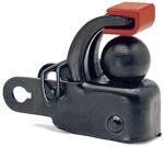 Hebie Anh&auml;ngerkupplung F1 Set Schwarz - 40 kg Anh&auml;ngelast -...