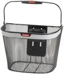 KLICKfix Fahrradkorb Uni Korb schwarz H 26 x L 25 x B 35cm