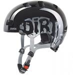 Uvex Kid 3 Kinder-Fahrradhelm dirtbike black 55-58 cm - robuster Hartschalenhelm mit