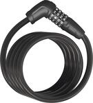 Abus Spiralkabelschloss Numero 5510C Security Level 3 Farbe schwarz L&auml;nge 180 cm
