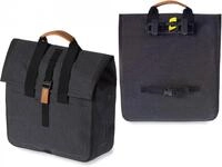 Basil Shoppertasche Urban Dry wasserdicht charcoal melee 20l