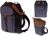 Basil 2179244000, Basil Einzeltasche Miles wasserdicht black slate 14l