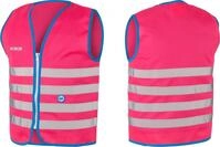 Wowow Sicherheitsweste Fun Jacket f&uuml;r Kinder Gr&ouml;&szlig;e L 140-146 pink