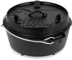 Petromax Feuertopf ft4.5 Gusseisen Dutch Oven 3,5 l mit F&uuml;&szlig;en f&uuml;r 25 Personen,