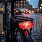 B&uuml;chel Dynamo LED-R&uuml;cklicht Tivoli m. Standlicht Gep&auml;cktr&auml;gerbefestigung...