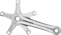 Shimano IFC7710B, SHIMANO Kurbelgarnitur DURA-ACE TRACK FC-7710 167,5 Silber -