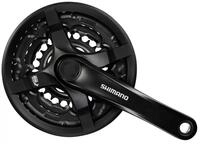 SHIMANO Kurbelgarnitur TOURNEY FC-TY501 - 6-fach, 7-fach, 8-fach, 175 mm,...
