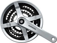 SHIMANO Kurbelgarnitur TOURNEY FC-TY501 Kurbelgarnitur - 6-fach, 7-fach,...