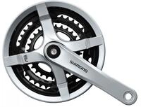 SHIMANO Kurbelgarnitur TOURNEY FC-TY501 6/7/8-fach 175 mm 48-38-28 Z&auml;hne - f&uuml;r