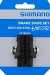 SHIMANO Bremsschuh R55C3 Cartridge BR-6700 1 Paar f&uuml;r Alufelge Bremsschuhe Grau