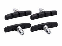 XLC BS-V01 V-Brake Bremsschuhe 70 mm - 4er-Set schwarz