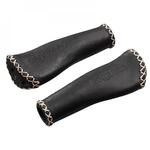 Ergotec Schraubgriff Monaco Paar schwarz Leder 135mm