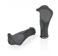 XLC Fahrradgriffe GR-S22 Ergonomic 135 mm schwarz/grau - ergonomisch,...