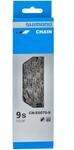 SHIMANO Kette CN-E6070 9-fach 118 Glieder - robuste E-Bike-Kette f&uuml;r pr&auml;zise