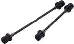 BBB Cycling Schnellspannsatz WheelFixed schwarz - sichere Laufradbefestigung
