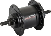 Shimano EDHC30001NDNL, SHIMANO Nabendynamo NEXUS DH-C3000-1N - 3000-1, 1,, Schwarz 36