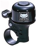 Cat Eye Klingel PB-800 schwarz - kompakte Fahrradklingel mit klarem Klang &...