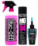 Muc-Off Clean, Protect, Lube Kit Wet Lube - Fahrradpflege-Set f&uuml;r alle