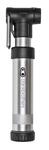 Crankbrothers Gem S Handpumpe inkl. Rahmenhalter silber