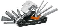 SKS Minitool TOM 18: Kompaktes Fahrrad-Multitool mit 18 Funktionen, inklusive